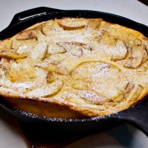 Apple Cinnamon Dutch Baby (Gluten-Free)