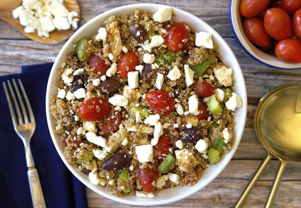 Quinoa Greek Salad