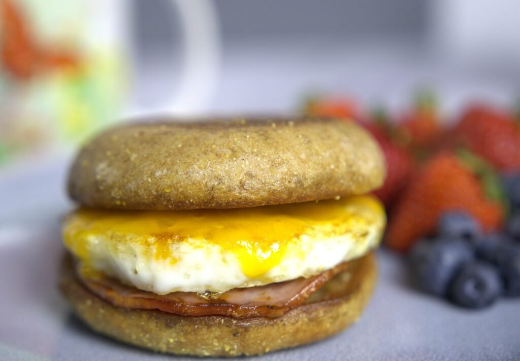 Homemade Egg McMuffin (Thrive Muffin)