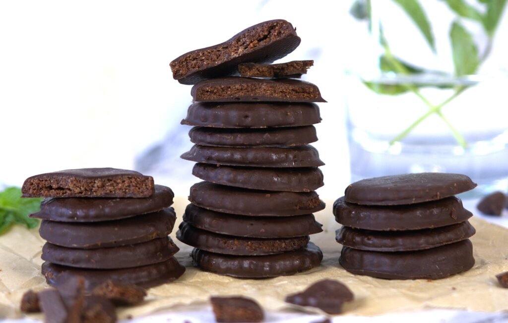 Homemade Thin Mint Cookies (Gluten-Free)