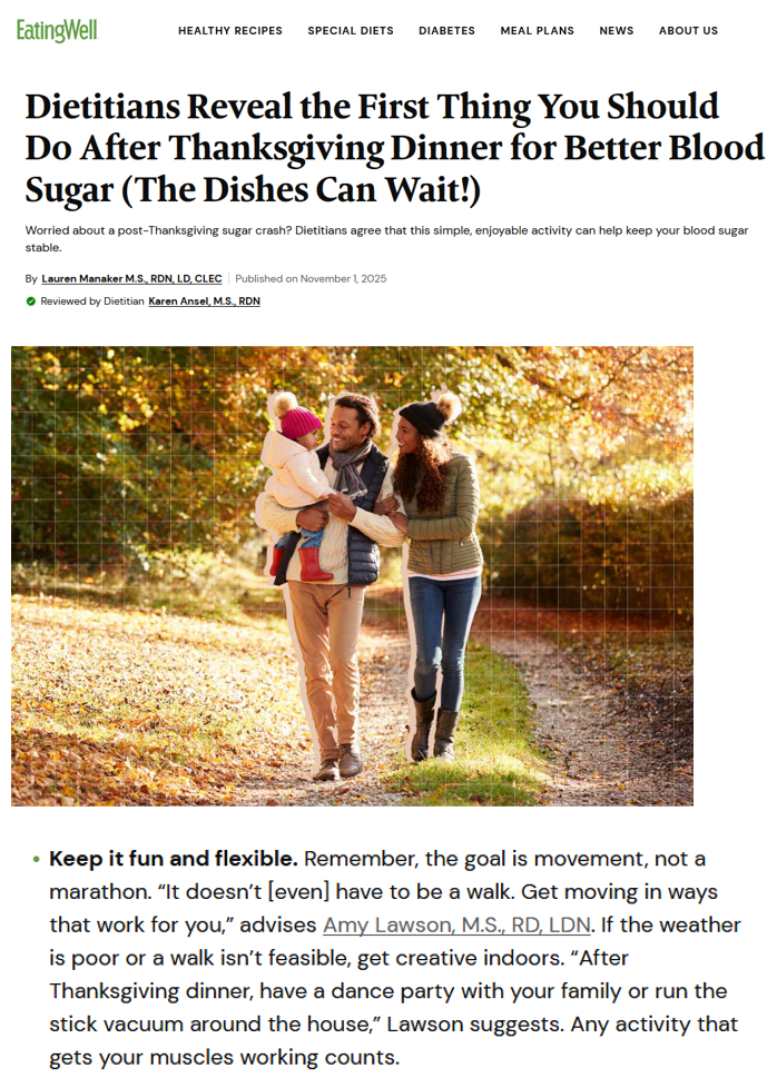 Eating Well Nov 2025